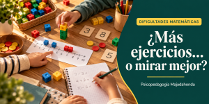 Dificultades matemáticas en niños y qué observar antes de hacer más ejercicios